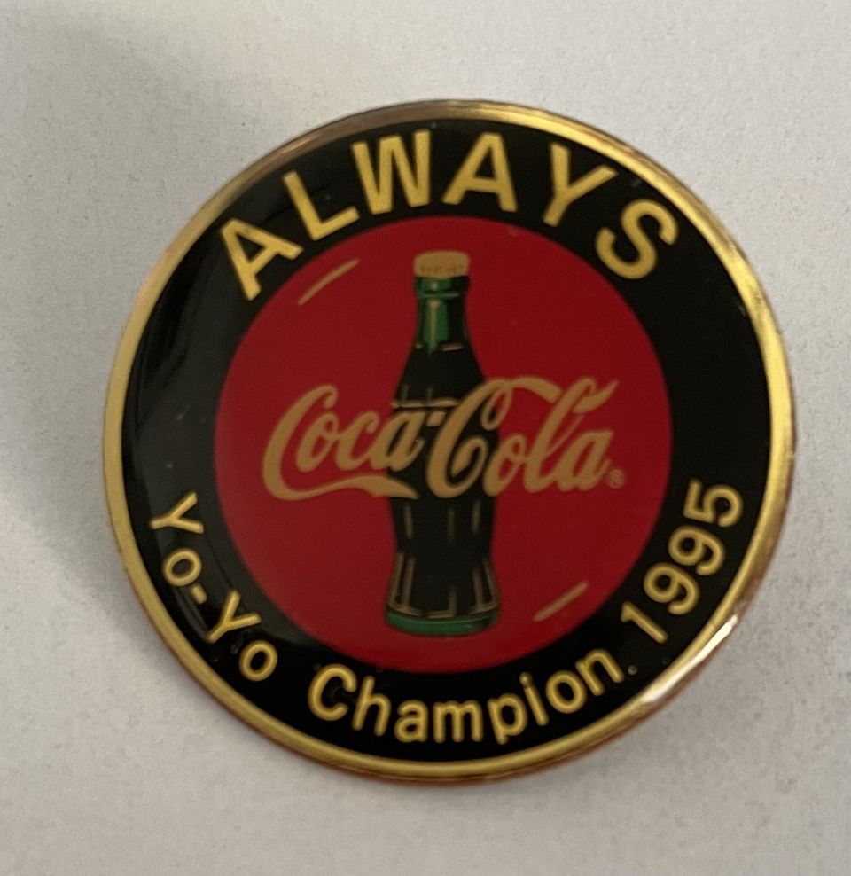 Coca-Cola YO-YO Champion 1995 -pinssi