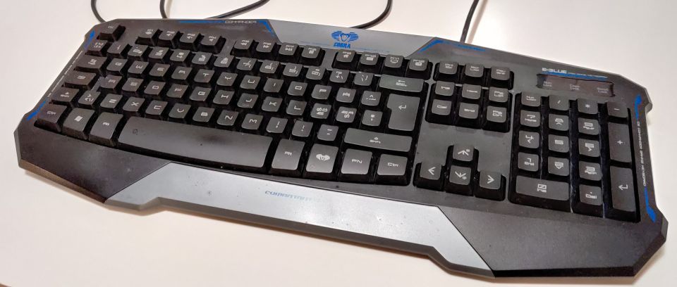 E-Blue Cobra Commander Backlit Gaming Keyboard