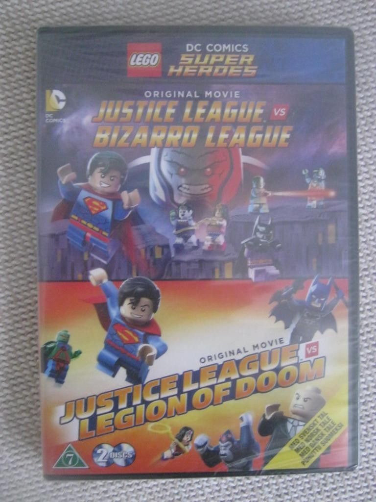 Lego Justice League 2:n dvd:n boxi, Imatra/posti