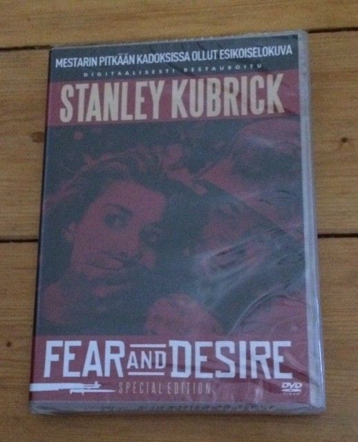 Stanley Kubrick: Fear and Desire special ed dvd