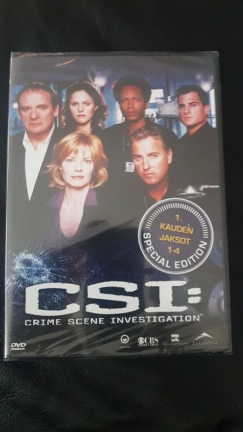 Dvd csi crime scene investigation