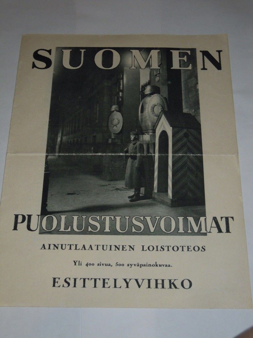 Esittelypaperi Suomen Puolustusvoimat 1929-1930