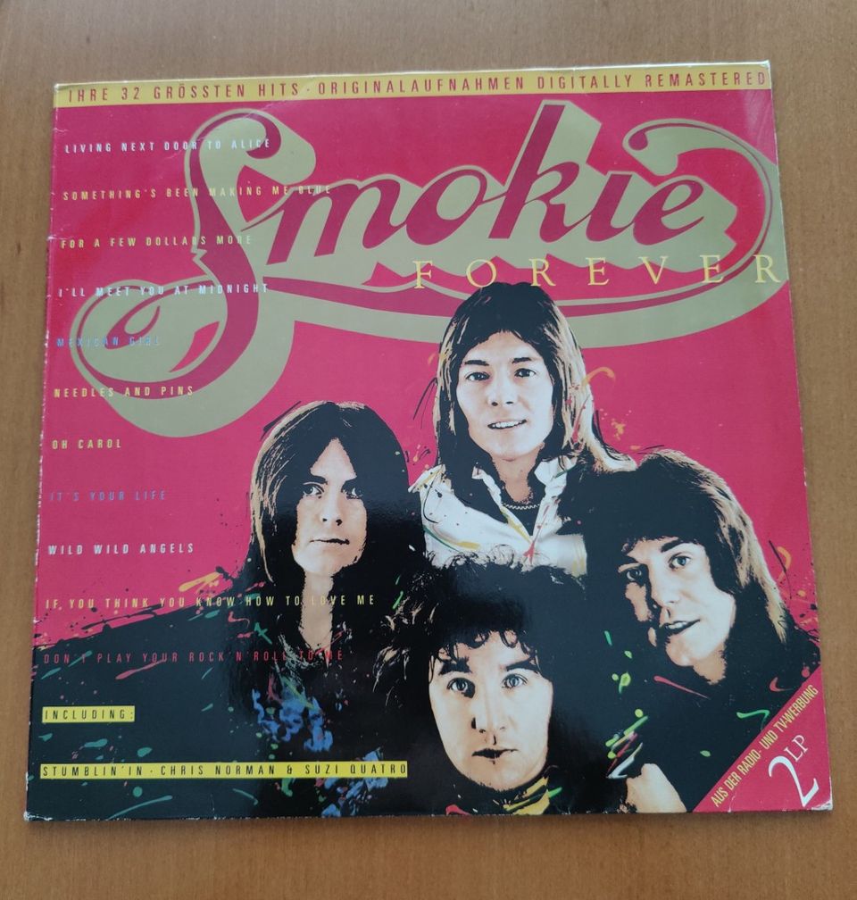 Vinyyli Smokie Forever - tupla LP
