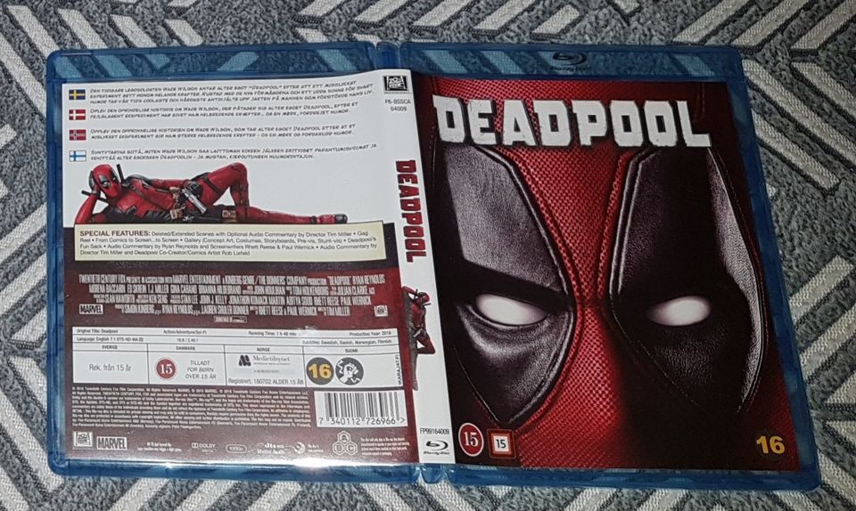 Deadpool bluray