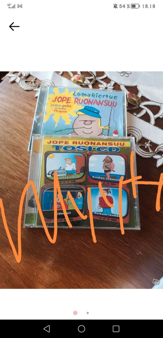 Jope Ruonansuu cd lomakiertue/(Tosi cd MYYTY) !