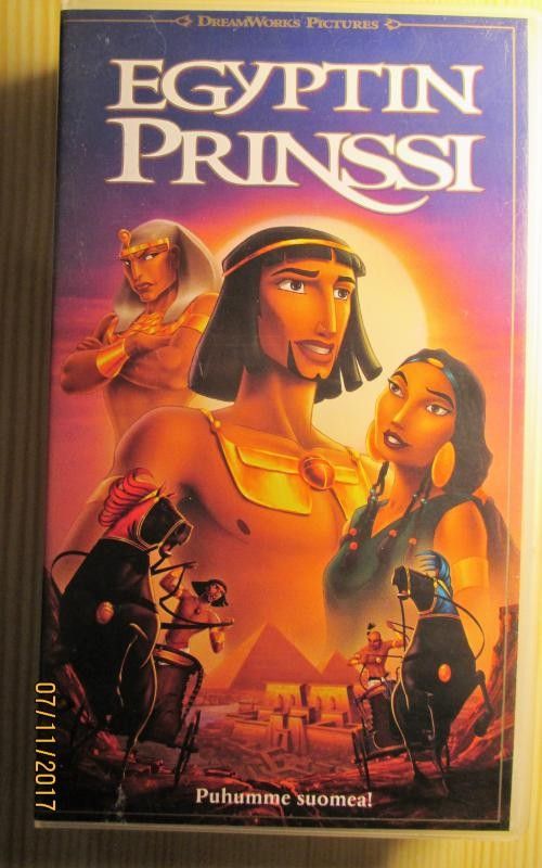 Egyptin Prinssi - Lasten Dream Works VHS-elokuva