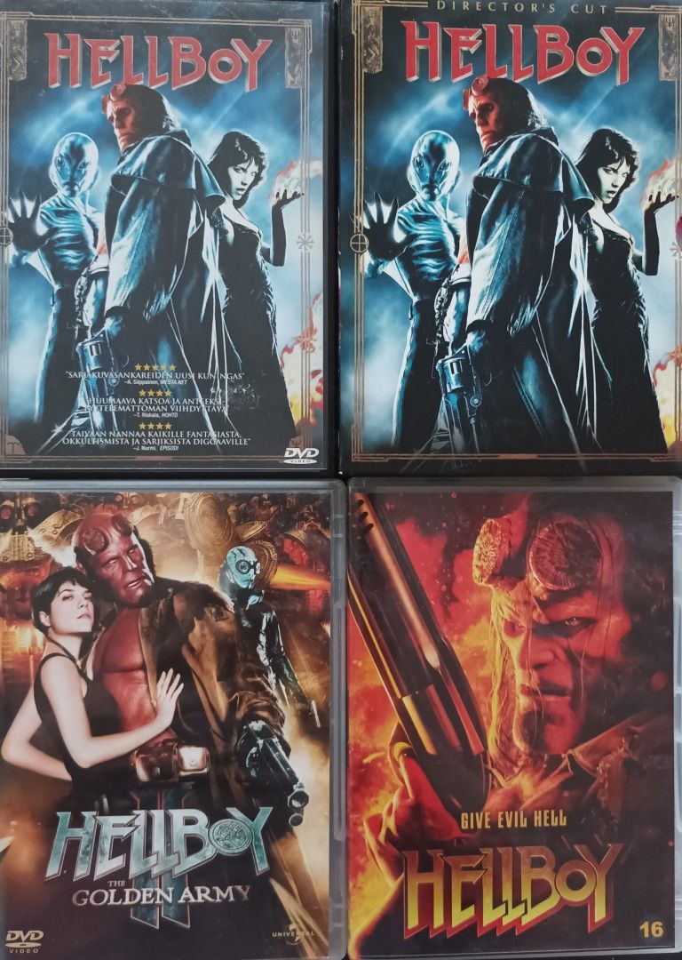 Hellboy-elokuvat (DVD)
