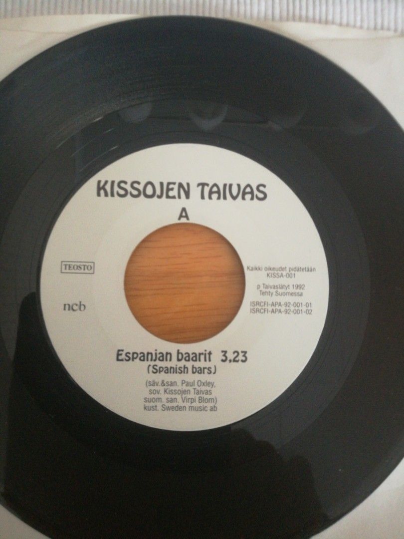 Kissojen Taivas 7" Espanjan baarit (Spanish bars)