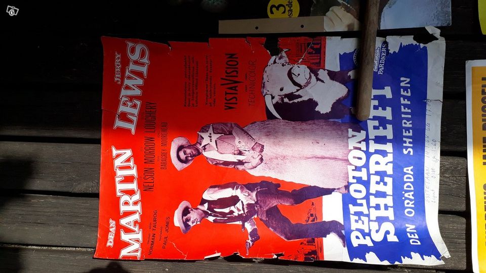 Wanha elokuvajuliste Dean Martin Jerry Lewis 1969?