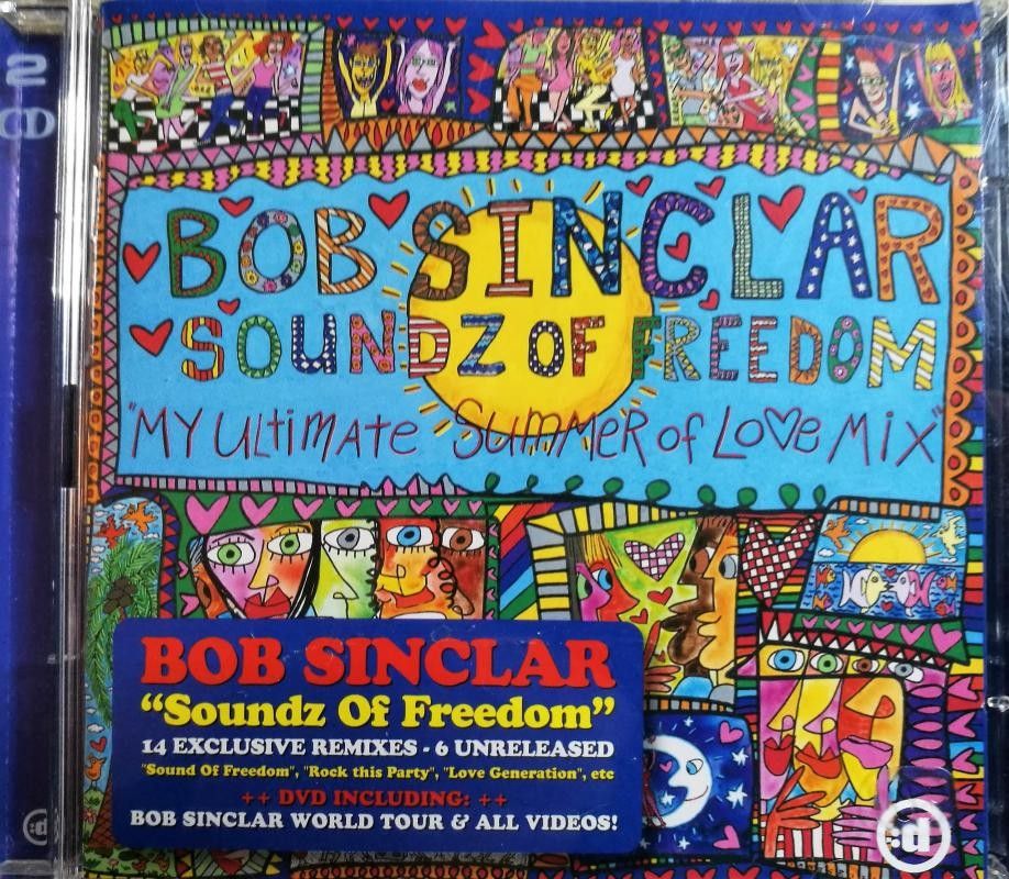 Bob Sinclar - Soundz Of Freedom CD & DVD-levyt