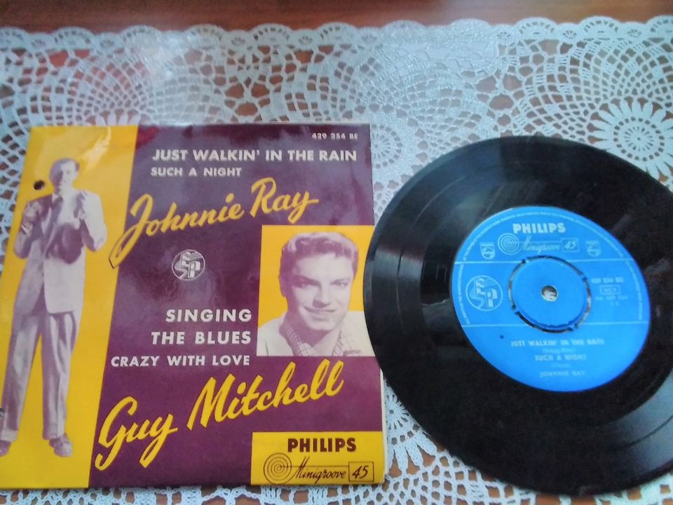 Johnnie Ray / Guy Mitchell 7" EP