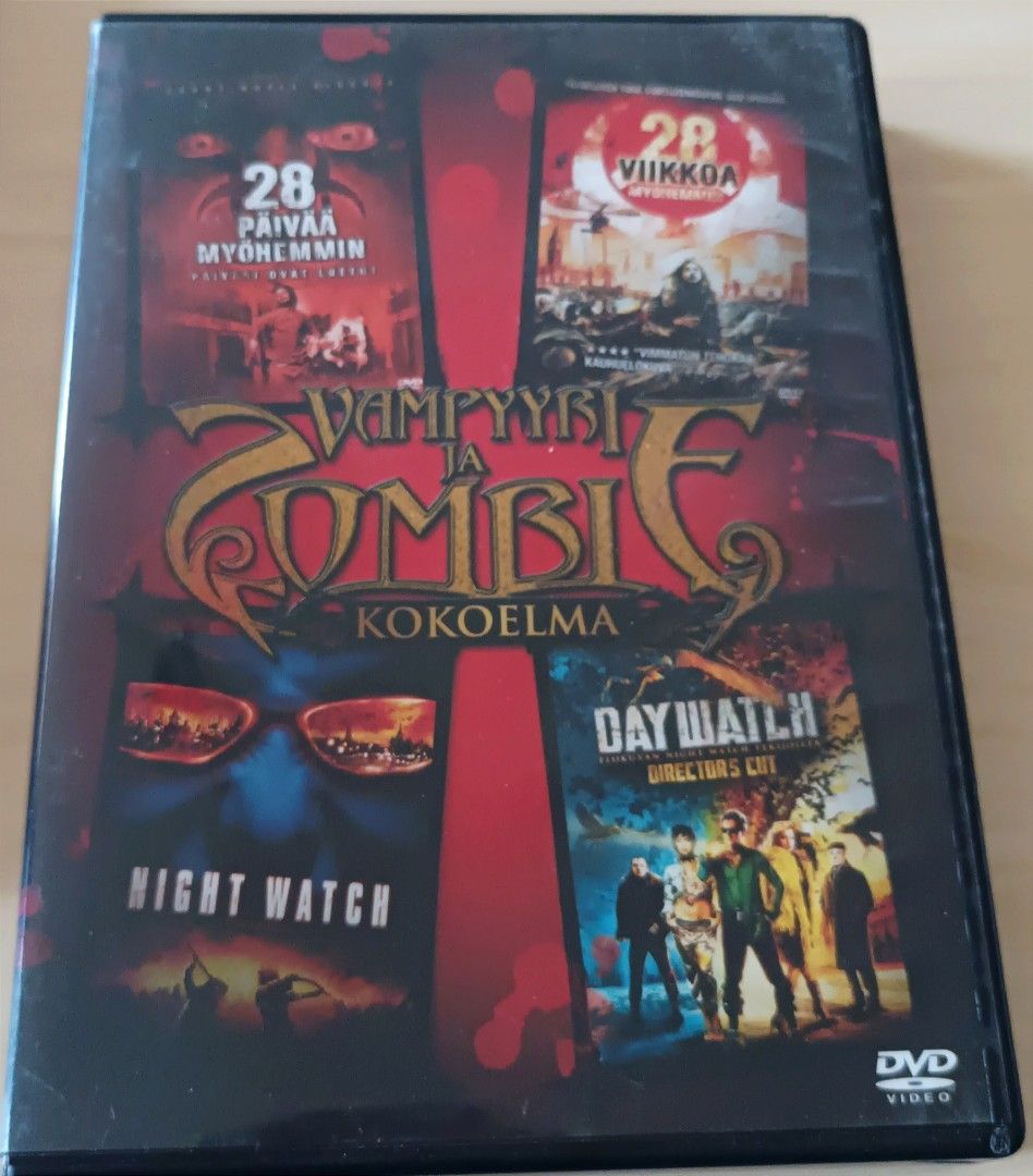 Vampyyri ja Zombie -kokoelma (4DVD)