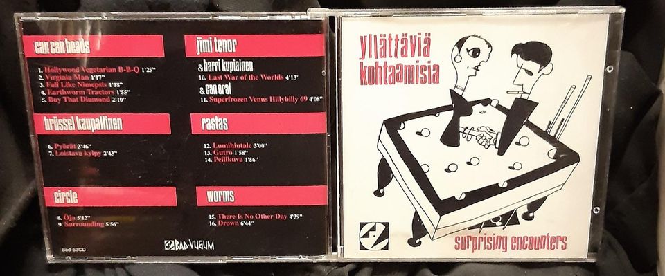 V/A. Yllättäviä kohtaamisia CD (Bad Vugum 1995)