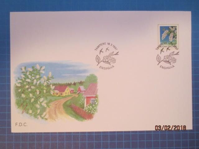 FDC Suomi 1997 3 eril