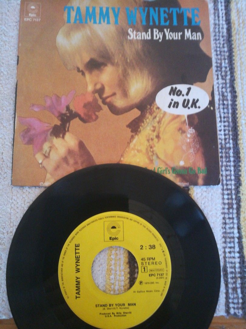 Tammy Wynette 7" Stand by your man