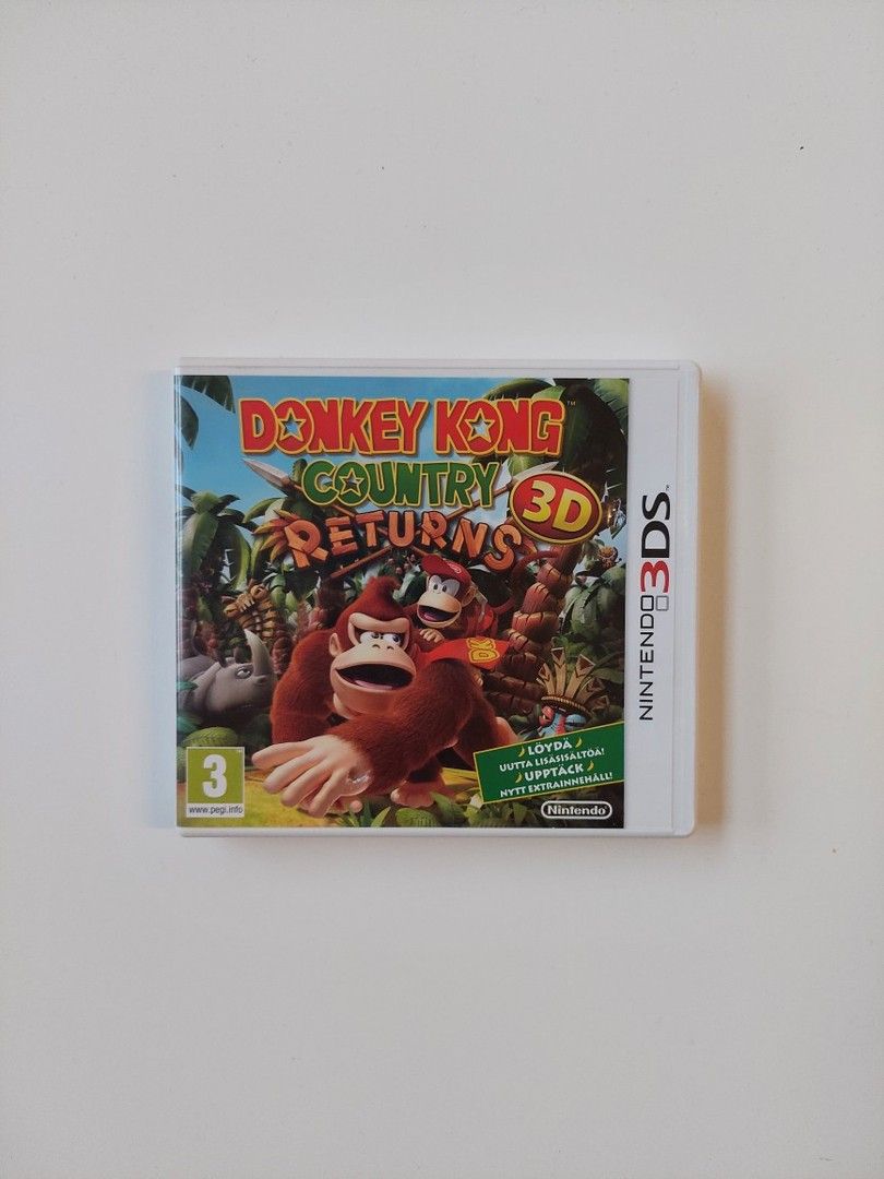 Donkey Kong Country Returns 3D 3DS