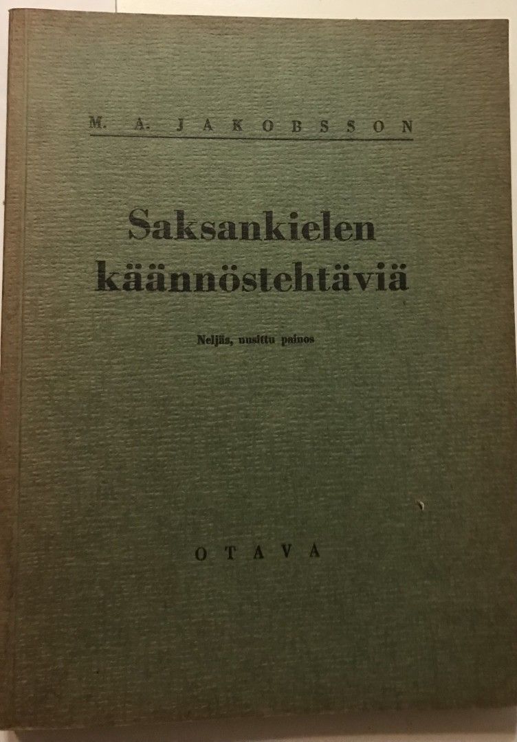 Saksankielen käännöstehtäviä