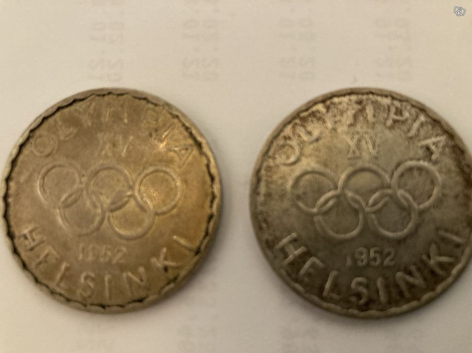 Olympia raha Helsinki -52 2 kpl