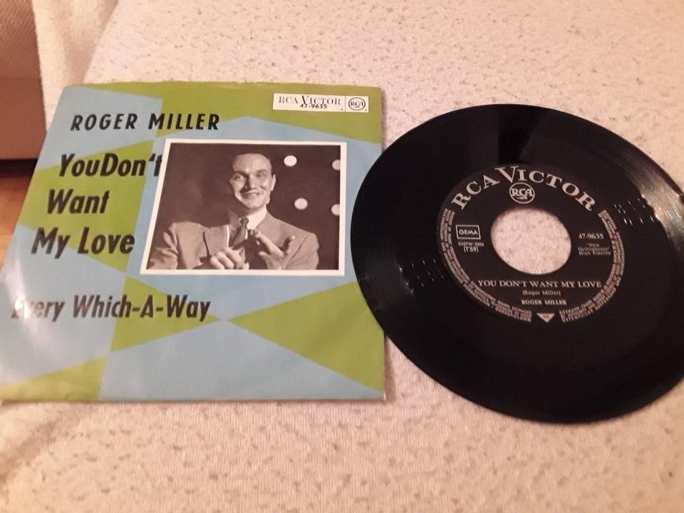 Roger Miller 7" You don't want my love