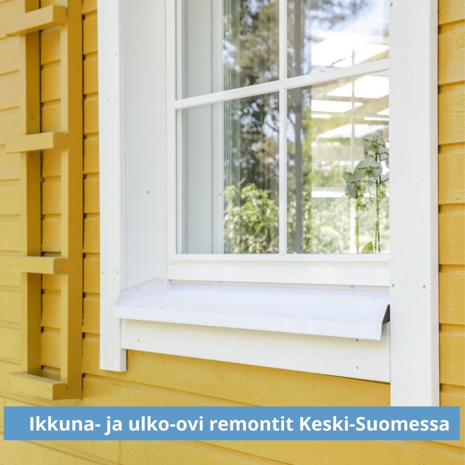 Pihla ikkunat ja ulko-ovet Keski-Suomessa