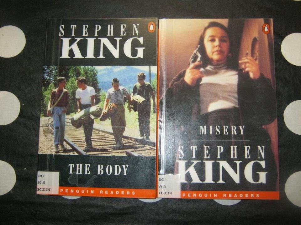 Stephen King in English: The body and Misery