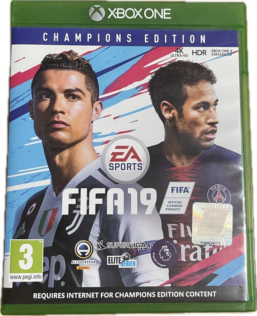 XBOX One Fifa 19 peli