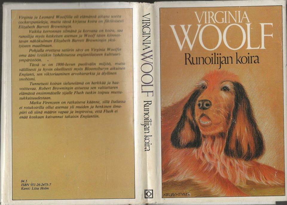 Virginia Woolf: Runoilijan koira, Kirjayhtymä 1983