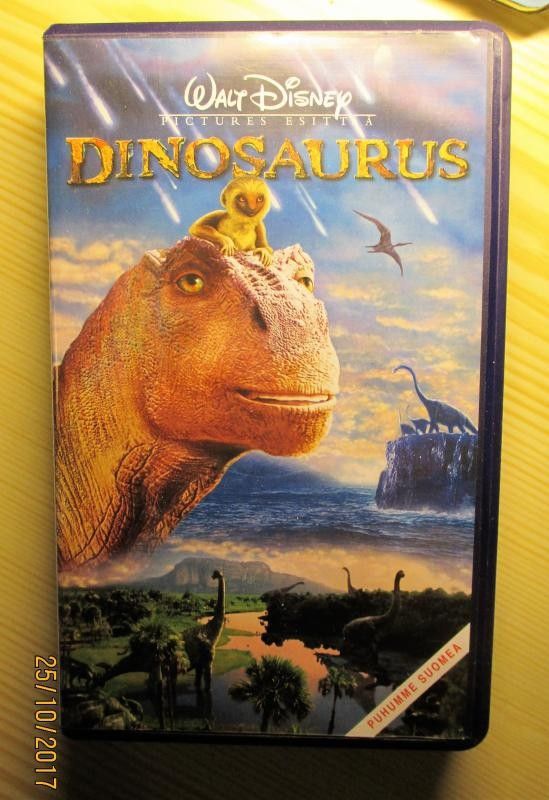 Dinosaurus lasten Disney VHS-elokuva
