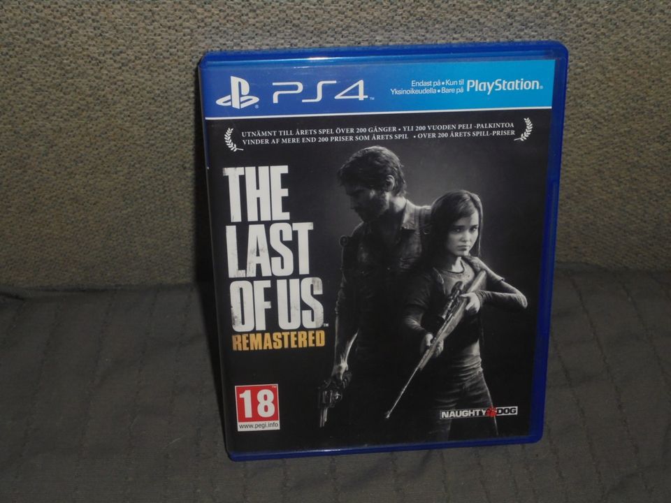 PS 4 peli The Last of Us remastered