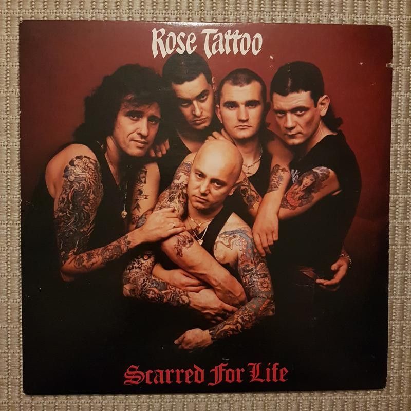 Rose Tattoo - Scarred For Life LP (EX-)