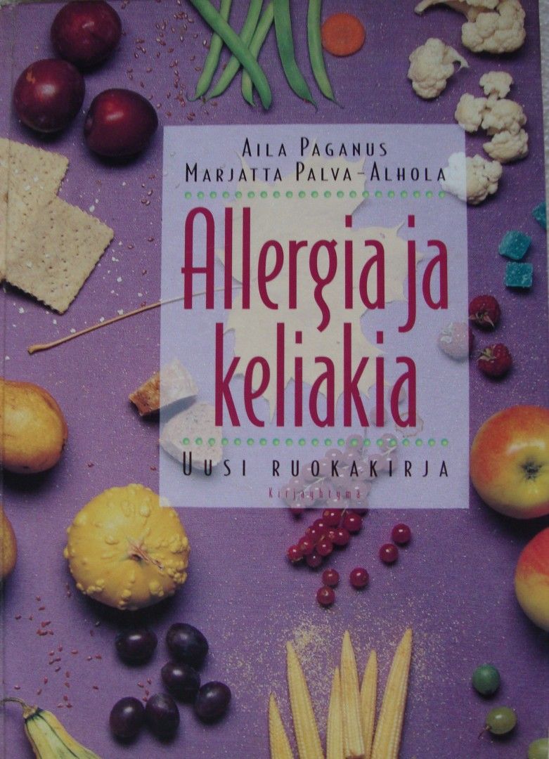 Allergia ja keliakia, uusi ruokakirja