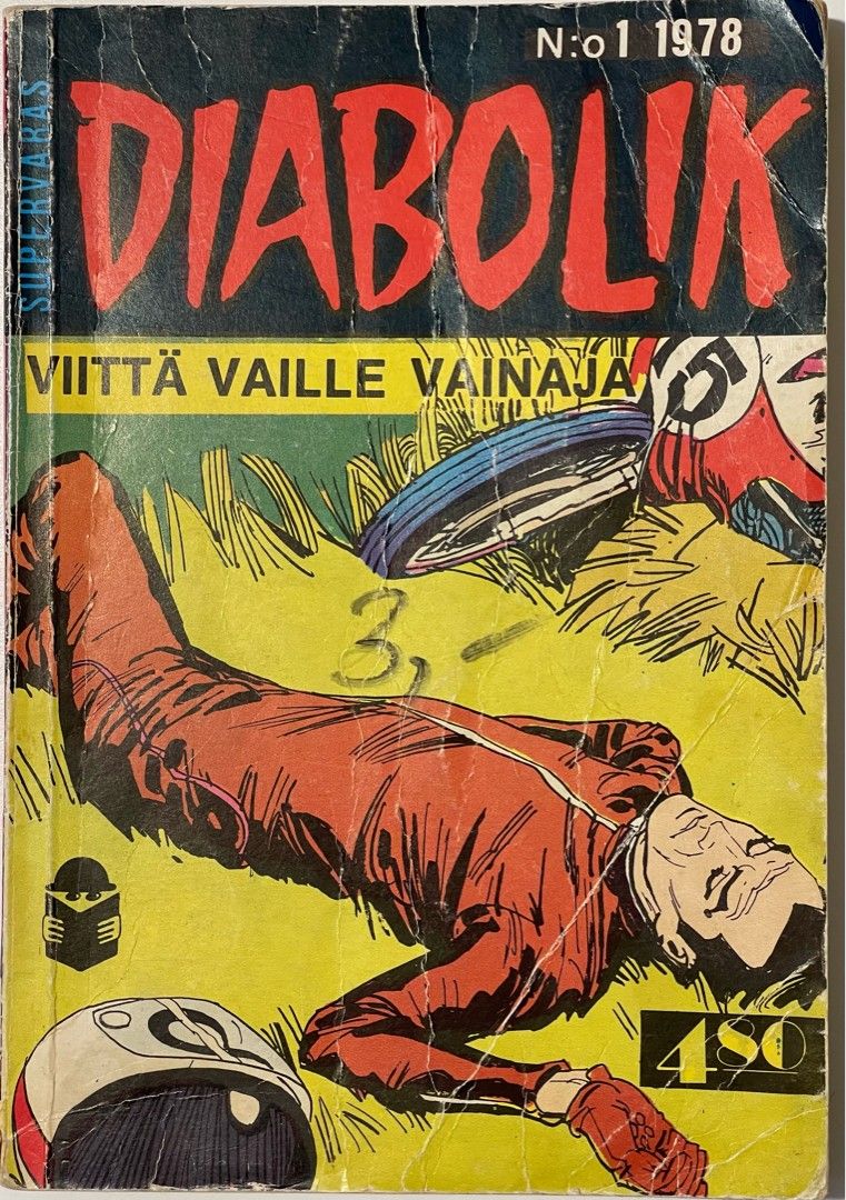 Diabolik 1 - 1978 Viittä vaille vainaja