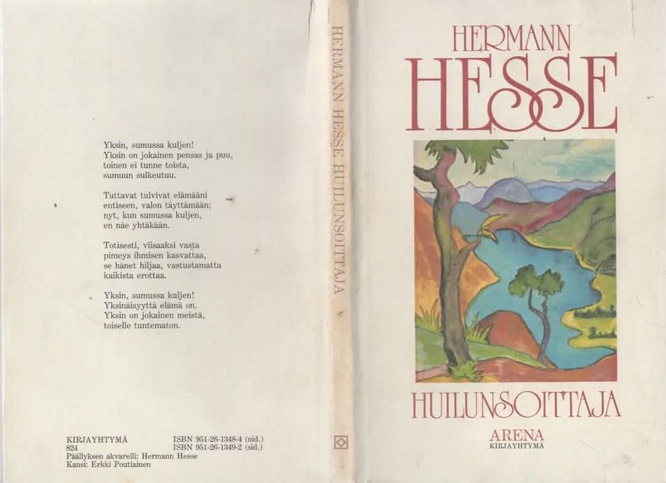 Hermann Hesse: Huilunsoittaja, Kirjayhtymä 1977