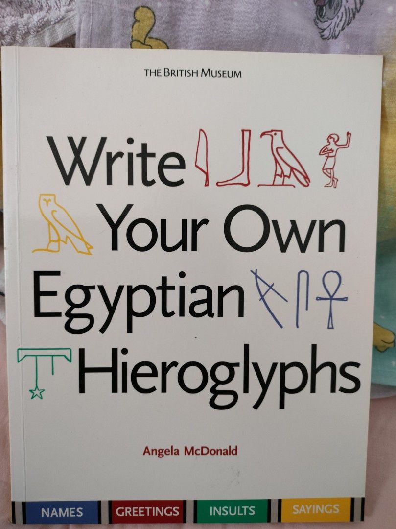 Write Your own Egyptian Hieroglyphs