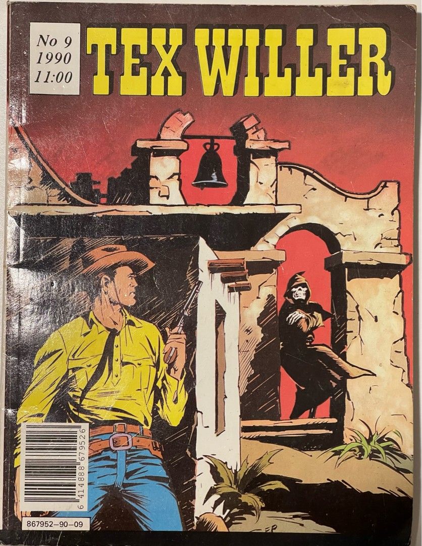 Tex Willer 9/1990 sarjakuva