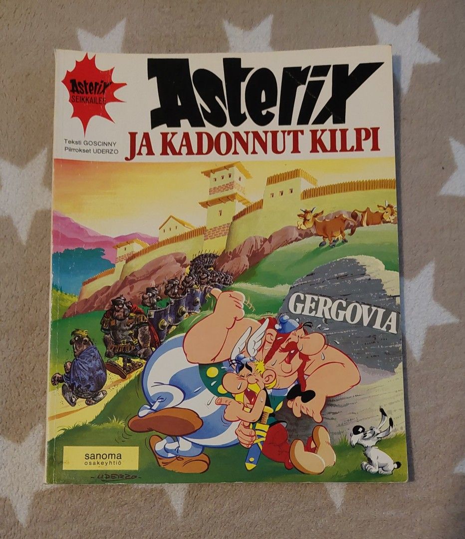 Asterix ja Kadonnut Kilpi 1. painos v. 1973