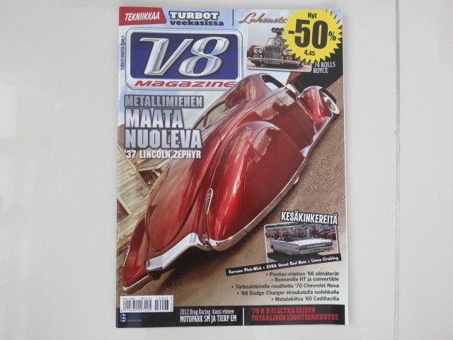 V8 Magazine lehti 7 /2012