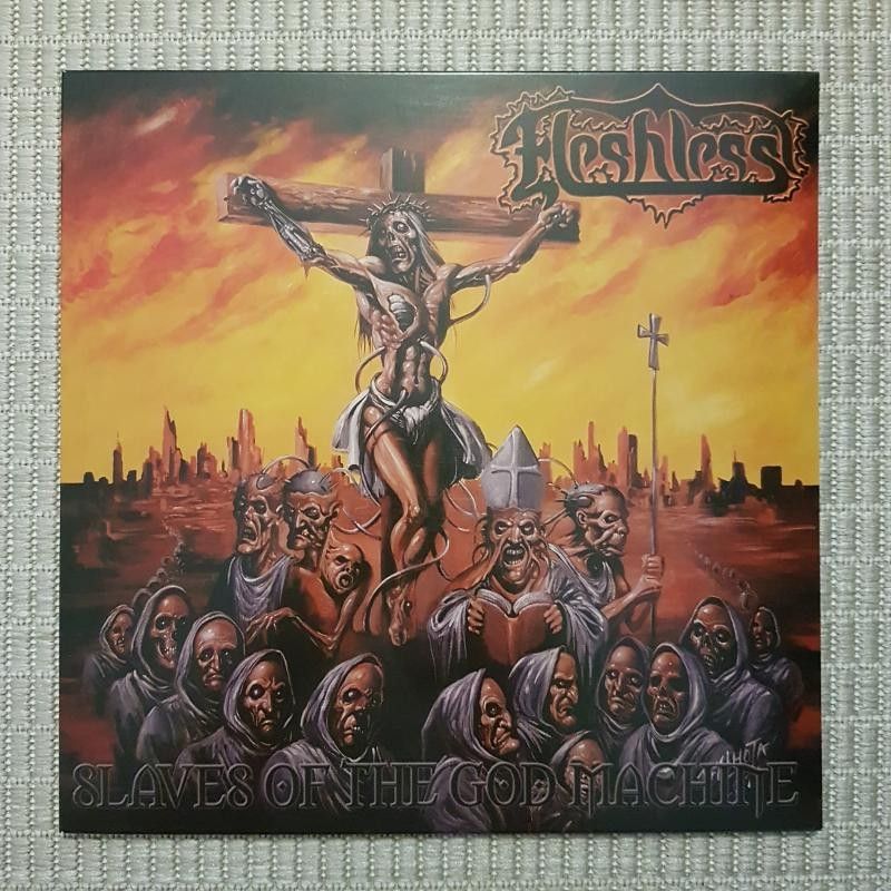 Fleshless - Slaves Of The God Machine LP (EX)