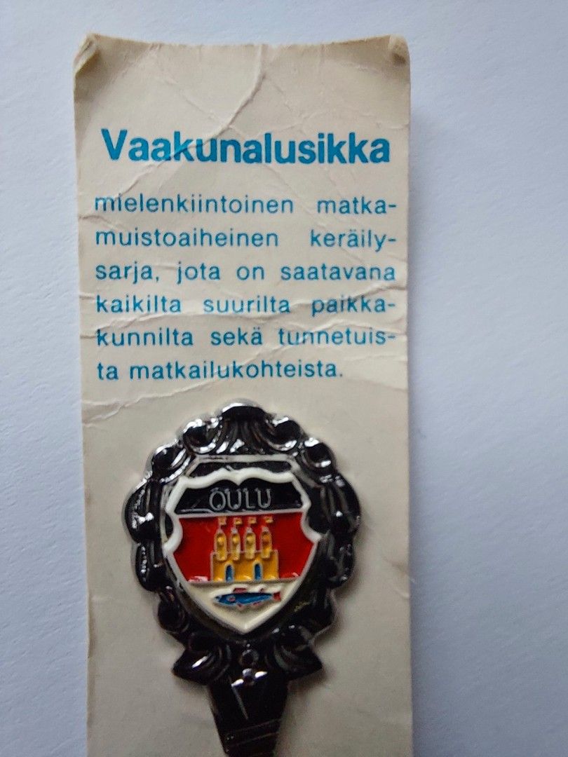Vaakunalusikka Oulu