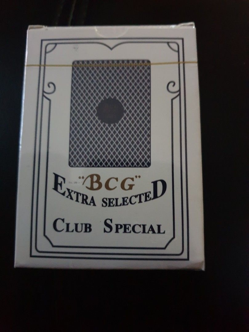 Sininen BCG poker size pelikortit