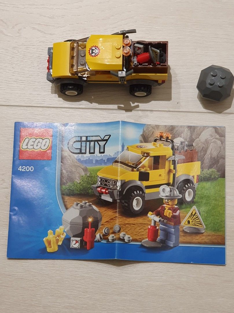 Lego City kaivosmaasturi 4200