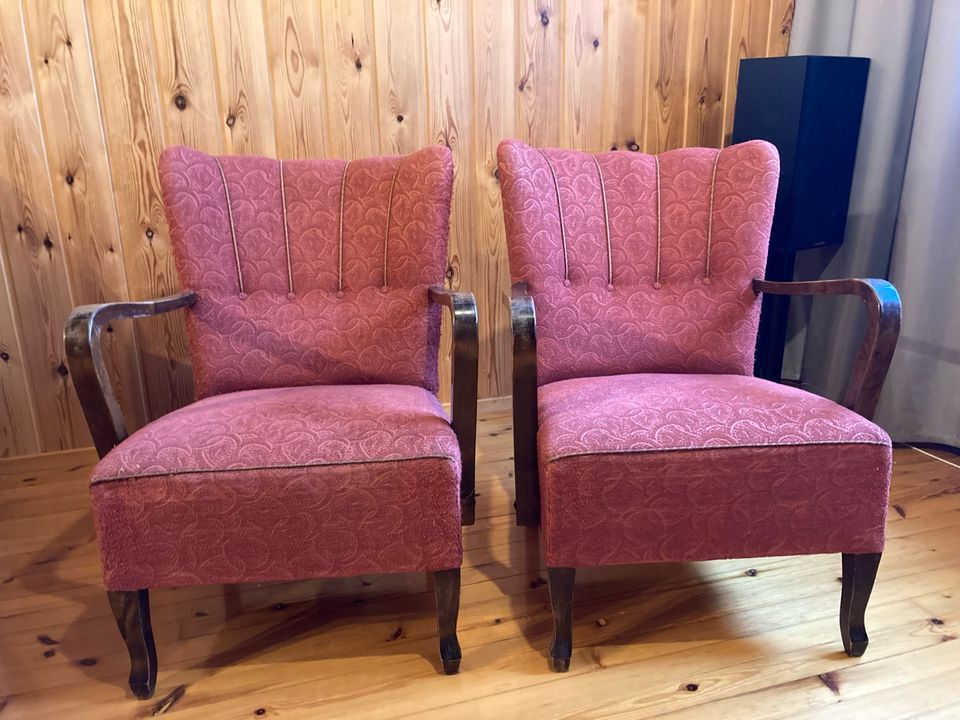 2 kpl vintage tuolia.