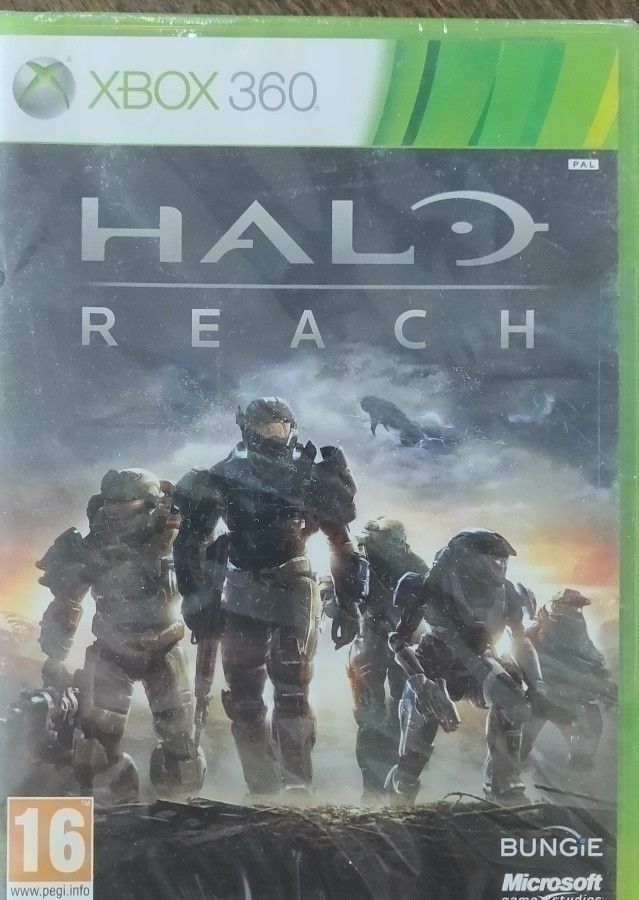Halo Reach (Xbox 360 peli, uusi, avaamaton)