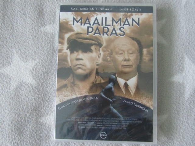 Uusi Maailman paras DVD elokuva Paavo Nurmesta