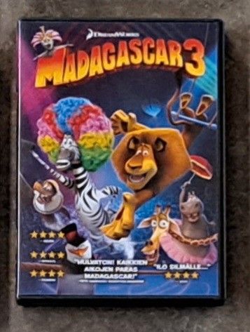 Madagascar 3 dvd
