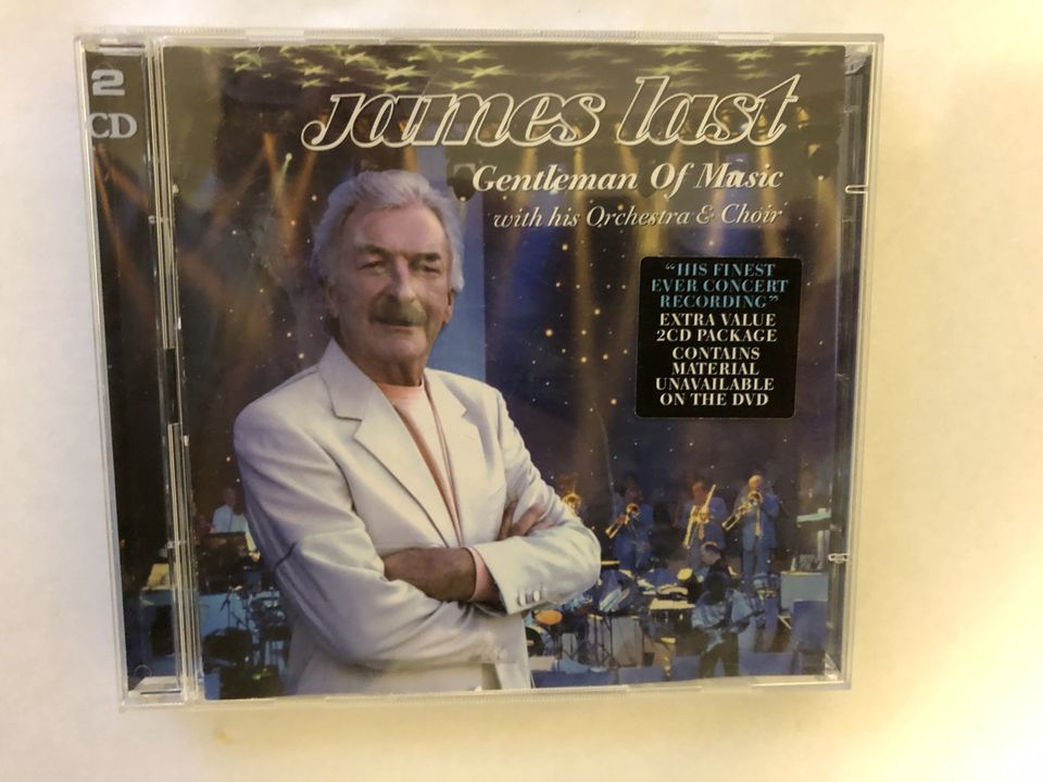 James Last(centleman of music)tupla cd-levy