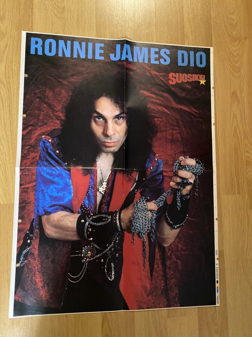 Ronnie James Dio juliste + DIO tarra