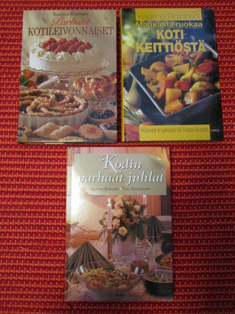 Keittokirjat Kaarina Roininen