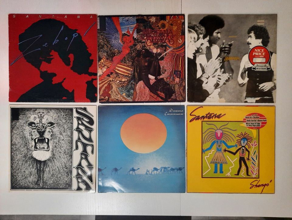 Santana LP vinyylit