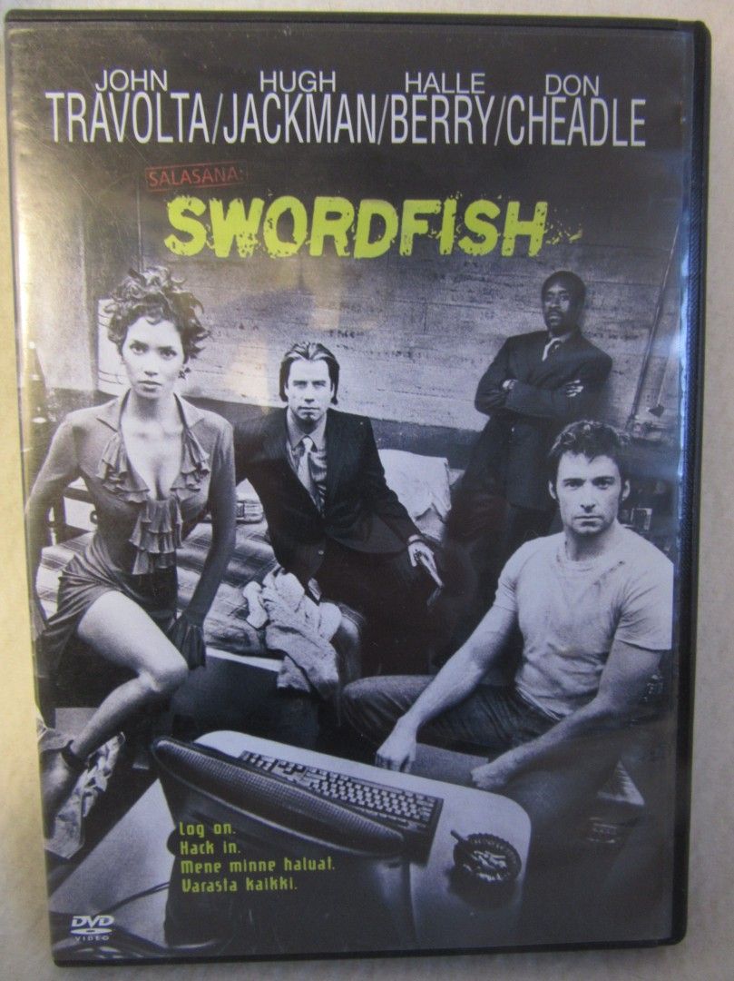 Salasana: Swordfish dvd